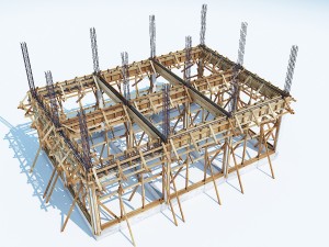 structure house 3D-Modell