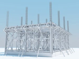 structure house 3D Model