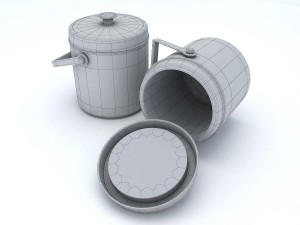 thai cooler flask 3D 模型