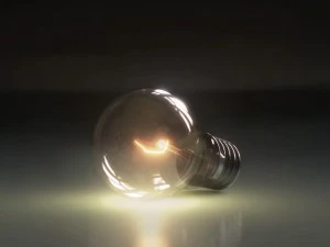 l&acirc;mpada incandescente nakalivaniya Modelo 3D