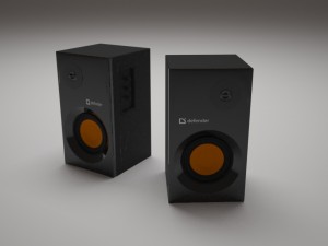 speaker system Modello 3D
