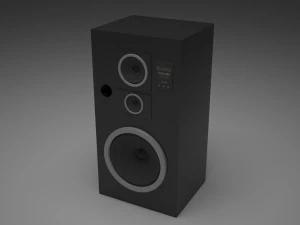 사운드 시스템 3D 모델