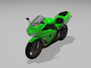 kawasakininjazx10r 3D 模型