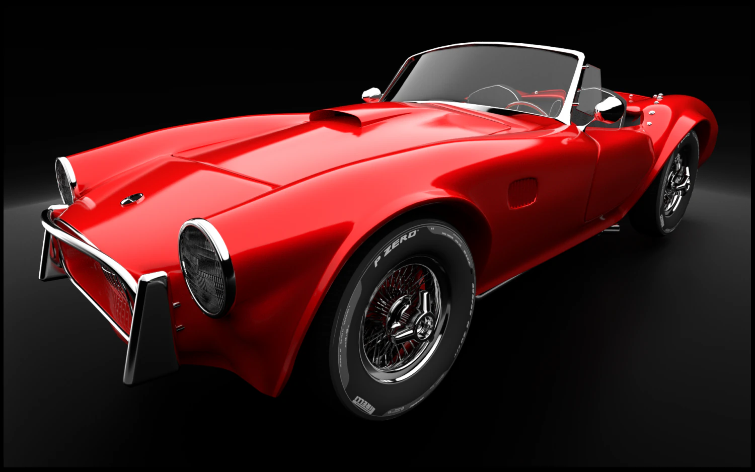 ac cobra 3D Model .c4d .max .obj .3ds .fbx .stl .blend 