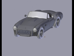 ac cobra Modèle 3D
