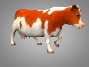 cow or bull 3D Model