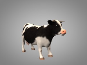 cow or bull 3D Model