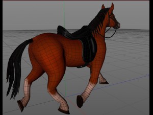 horse Modello 3D