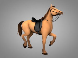 horse Modello 3D