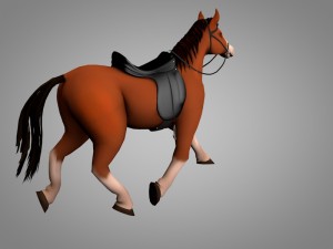 horse Modello 3D