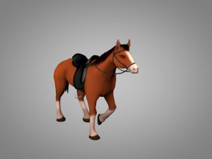 horse Modello 3D