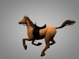 horse Modello 3D