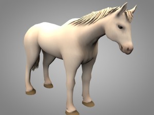 horse Modello 3D