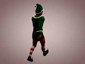 christmas elf 3D Model