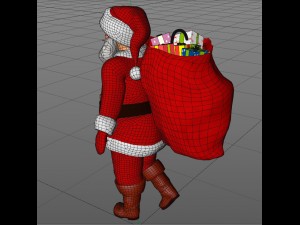 santa claus Model 3D