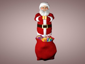 santa claus Model 3D
