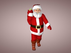 santa claus Model 3D
