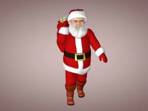 santa claus 3D Model