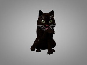 cat or kitty 3D मॉडल