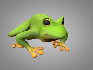 frog or toad 3D 模型