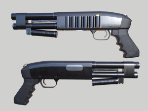 aow remington 3D Model