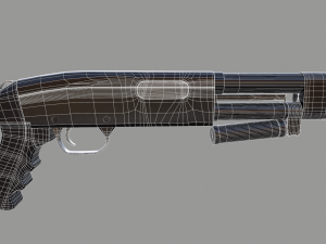 aow remington Model 3D