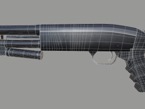 aow remington Model 3D
