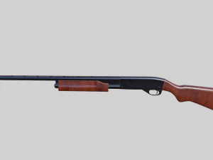 shotremington model 870 3D Model