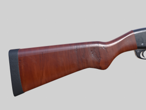 shotremington model 870 3D Модель