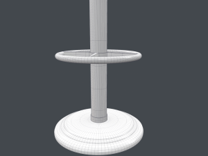 bar stool skin 3D Модель