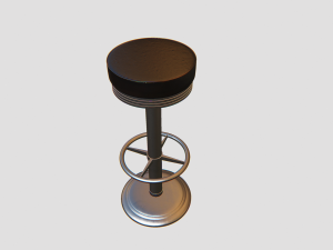 bar stool skin 3D-Modell