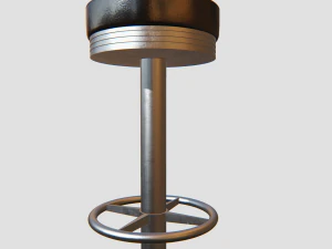 bar stool skin 3D Model