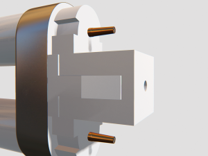 fluorescent lamp light 3D 模型