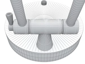table lamp 001 3D Model