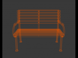 Bench 3D Model