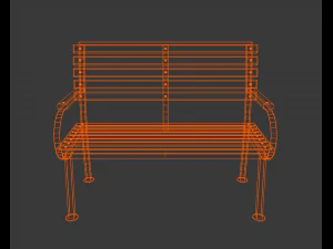 Bench 3D Model