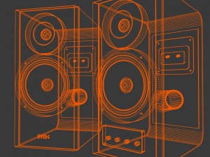 Speakers 3D-Modell