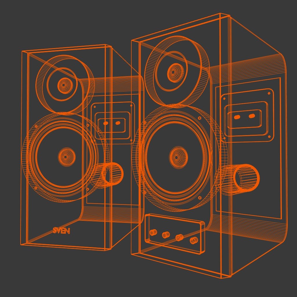 Speaker 3d model