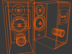 Speakers 3D-Modell