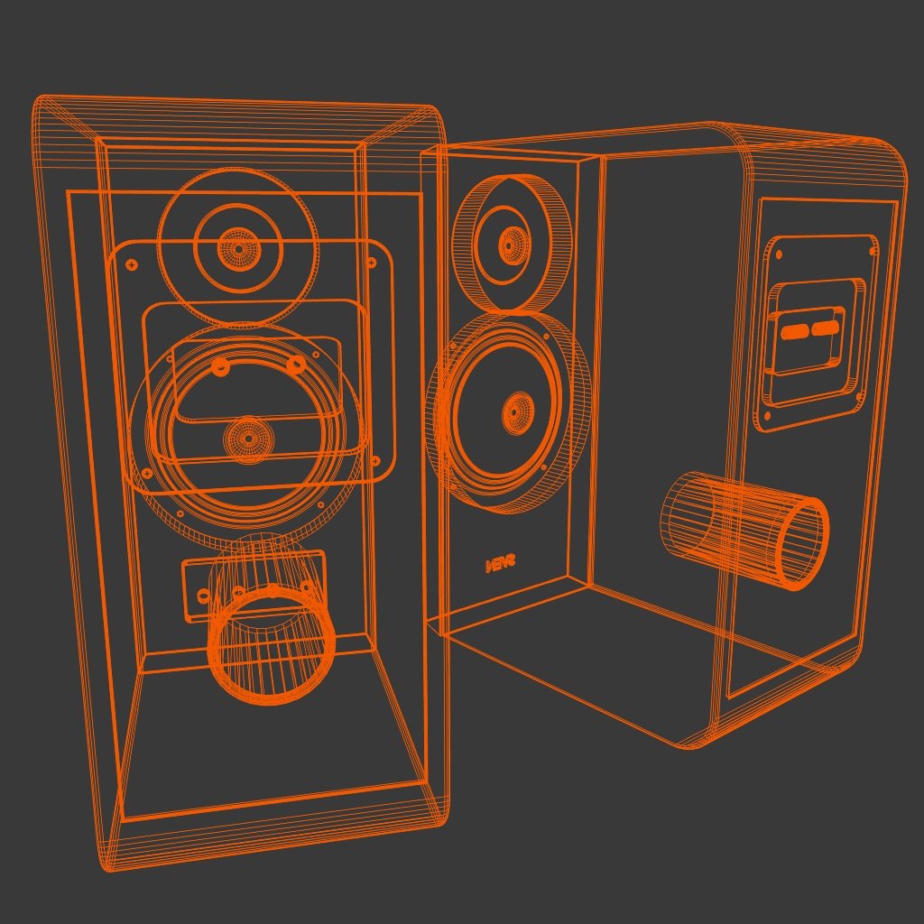 Speaker 3d model