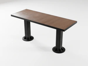 Tables in the loft 12 models 3D Model