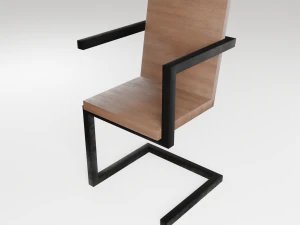 Chairs in the loft 3D Model