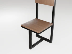 Chairs in the loft 3D Model