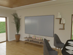 Blender 3D EEVEE Modern house 3D Model