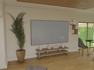 Blender 3D EEVEE Modern house 3D 모델