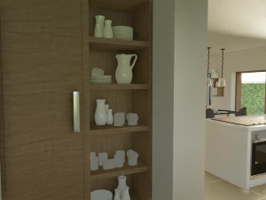Blender 3D EEVEE Modern house 3D Model