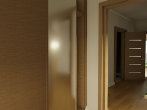 Blender 3D EEVEE Modern house 3D 모델