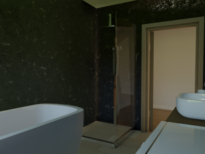 Blender 3D EEVEE Modern house 3D 모델