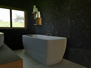 Blender 3D EEVEE Modern house 3D 모델