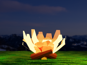 Halloween low poly pack Model 3D